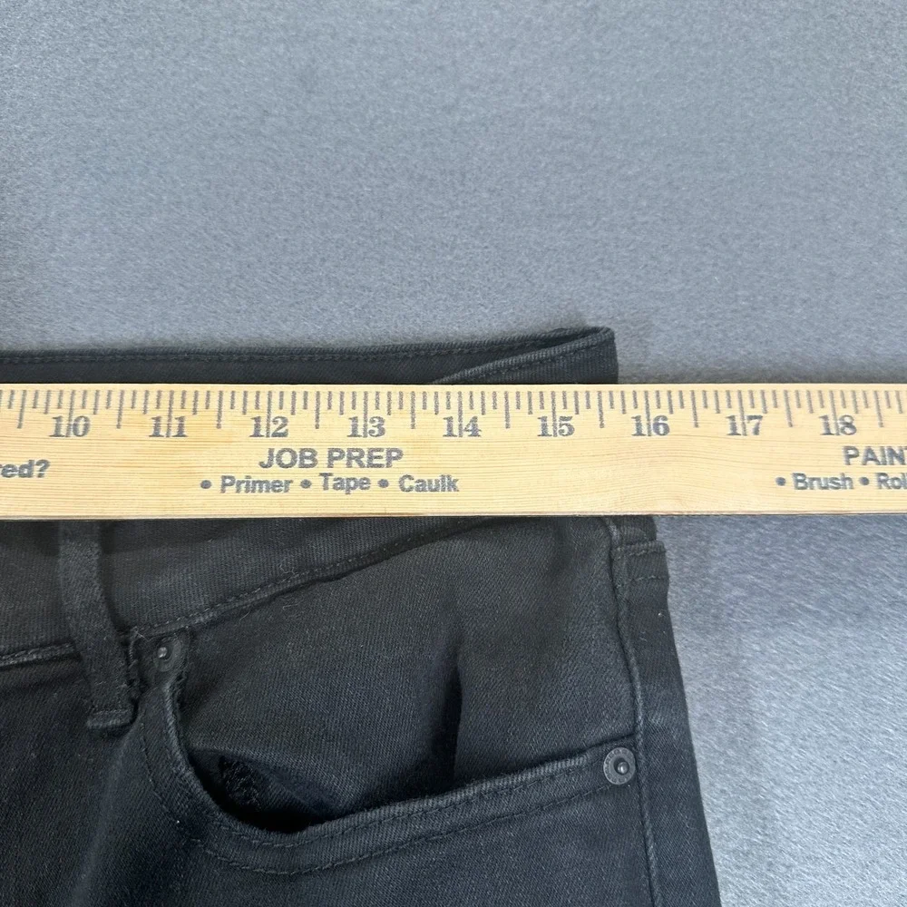 RSQ Jeans Mens 32x30‎ Black Denim Stretch Low Rise 5-Pockets Slim Straight Leg